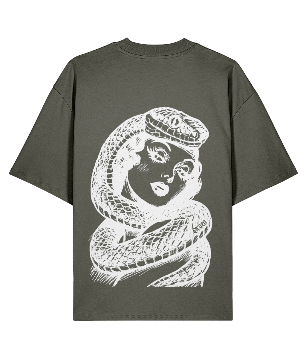 organis-cotton-tee-karma-design-graphic-khaki