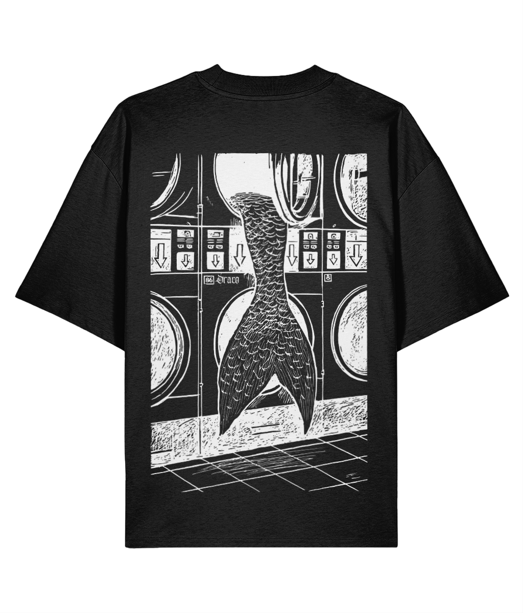 organic-cotton-tshirt-mermaid-spin-design-black