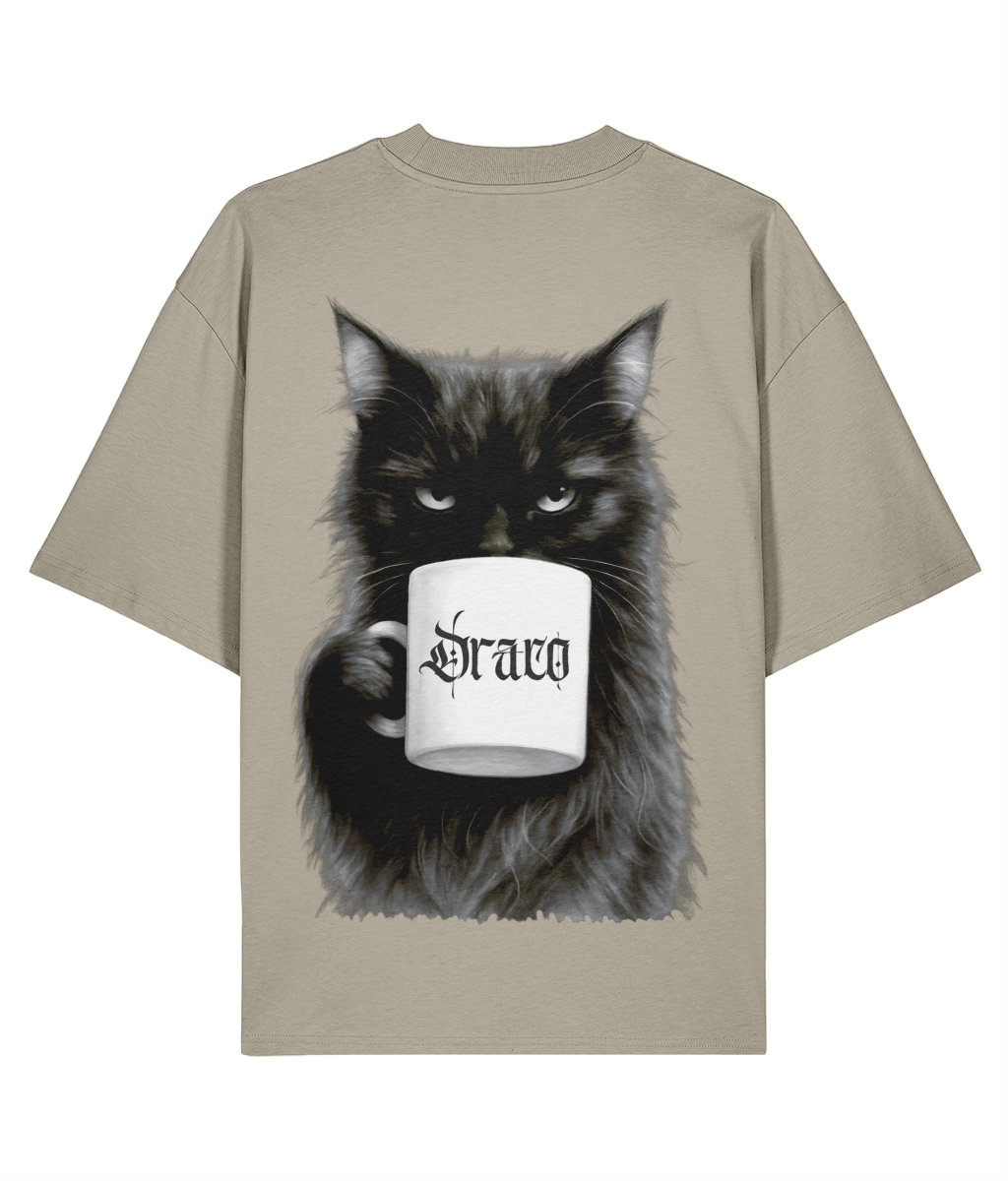 cotton-organic-tshirt-cat-having-drink-stone